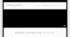 Desktop Screenshot of andreaschumacherinteriors.com