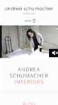 Mobile Screenshot of andreaschumacherinteriors.com